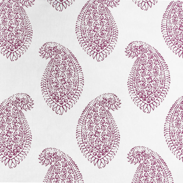 Berenguela - Burdeos Plum By Gaston Y Daniela | Lorenzo Castillo V | Paisley Multipurpose Print