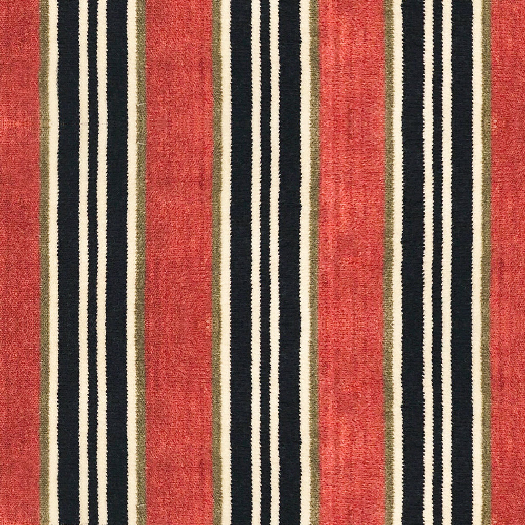 Tucha - Teja/Verde Red By Gaston Y Daniela | Lorenzo Castillo Vi |Stripes  Upholstery