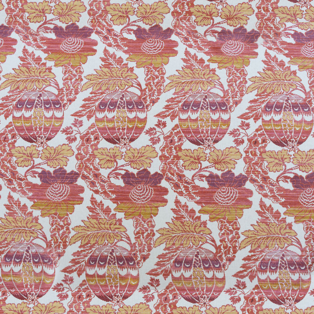 Alejandra - Rosa/Amarillo Pink By Gaston Y Daniela | Lorenzo Castillo Vi | Botanical & Floral Upholstery
