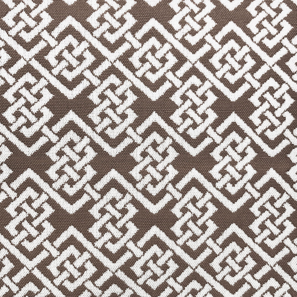 Ephraim - Topo Brown By Gaston Y Daniela | Lorenzo Castillo Vi | Geometric Upholstery Indoor / Outdoor