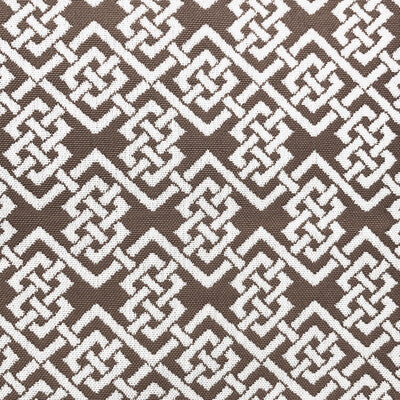 Ephraim - Topo Brown By Gaston Y Daniela | Lorenzo Castillo Vi | Geometric Upholstery Indoor / Outdoor