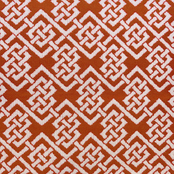 Ephraim - Teja Red By Gaston Y Daniela | Lorenzo Castillo Vi | Geometric Upholstery Indoor / Outdoor