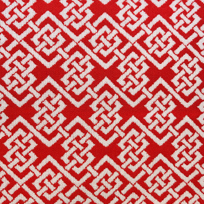 Samples and Purchasing available for Ephraim - Rojo Red By Gaston Y Daniela | Lorenzo Castillo Vi | Geometric Upholstery Indoor / Outdoor at Designer Wallcoverings and Fabrics