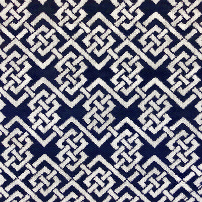 Samples and Purchasing available for Ephraim - Navy Blue By Gaston Y Daniela | Lorenzo Castillo Vi | Geometric Upholstery Indoor / Outdoor at Designer Wallcoverings and Fabrics