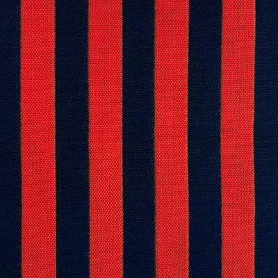 Samples and Purchasing available for Benjamin - Rojo/Navy Red By Gaston Y Daniela | Lorenzo Castillo Vi | Stripes Upholstery Indoor / Outdoor at Designer Wallcoverings and Fabrics