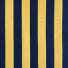 Samples and Purchasing available for Benjamin - Amarillo/Navy Yellow By Gaston Y Daniela | Lorenzo Castillo Vi | Stripes Upholstery Indoor / Outdoor at Designer Wallcoverings and Fabrics