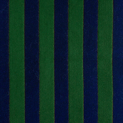 Samples and Purchasing available for Benjamin - Navy/Verde Dark Blue By Gaston Y Daniela | Lorenzo Castillo Vi | Stripes Upholstery Indoor / Outdoor at Designer Wallcoverings and Fabrics