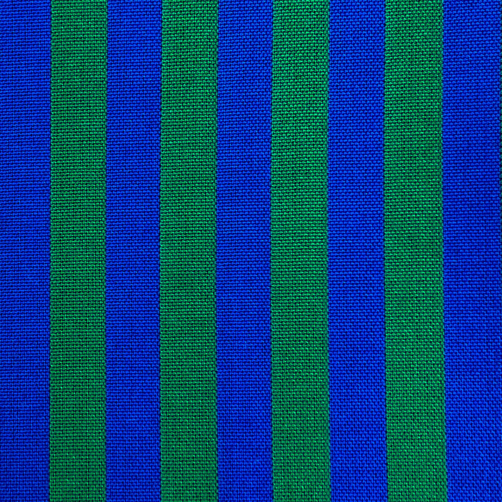 Benjamin - Azul/Verde Blue By Gaston Y Daniela | Lorenzo Castillo Vi | Stripes Upholstery Indoor / Outdoor