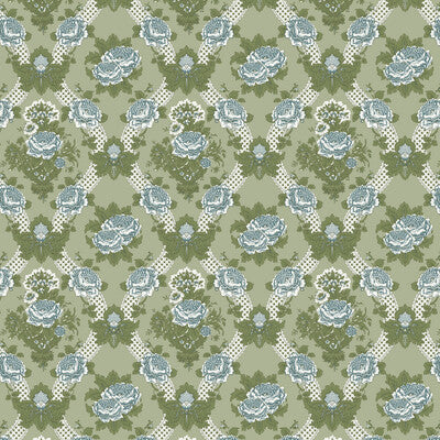 Samples and Purchasing available for Aranchina - Verde Green By Gaston Y Daniela | Lorenzo Castillo Vi |Botanical & Floral  Multipurpose  at Designer Wallcoverings and Fabrics