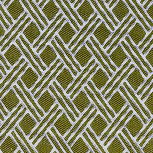 Dorcas - Verde Hoja Green By Gaston Y Daniela | Lorenzo Castillo Vi | Geometric Upholstery Indoor / Outdoor
