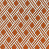 Dorcas - Teja Orange By Gaston Y Daniela | Lorenzo Castillo Vi | Geometric Upholstery Indoor / Outdoor