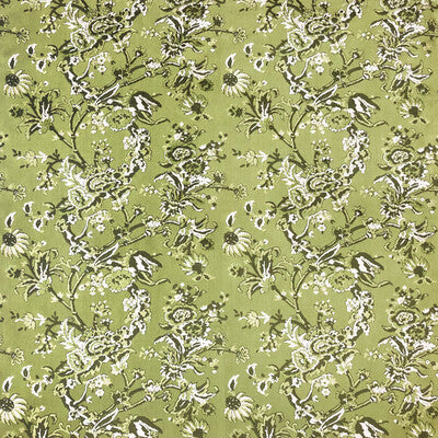 Samples and Purchasing available for Carlota - Verde Green By Gaston Y Daniela | Lorenzo Castillo Vi | Botanical & Floral Upholstery  at Designer Wallcoverings and Fabrics