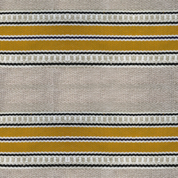 Adam - Amarillo Yellow By Gaston Y Daniela | Lorenzo Castillo Vi | Stripes Upholstery Indoor / Outdoor