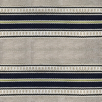 Adam - Azul Blue By Gaston Y Daniela | Lorenzo Castillo Vi | Stripes Upholstery Indoor / Outdoor