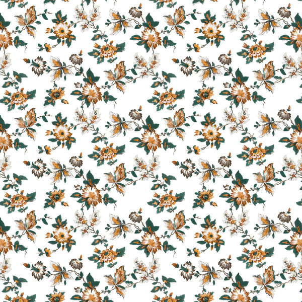 Brigitta - Ocre Yellow By Gaston Y Daniela | Lorenzo Castillo Vi |Botanical & Floral  Multipurpose