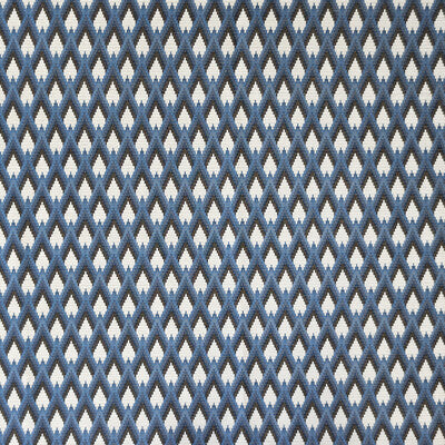 Peruyes - Azul Blue By Gaston Y Daniela | Lorenzo Castillo Vii The Rectory | Geometric Upholstery Chenille