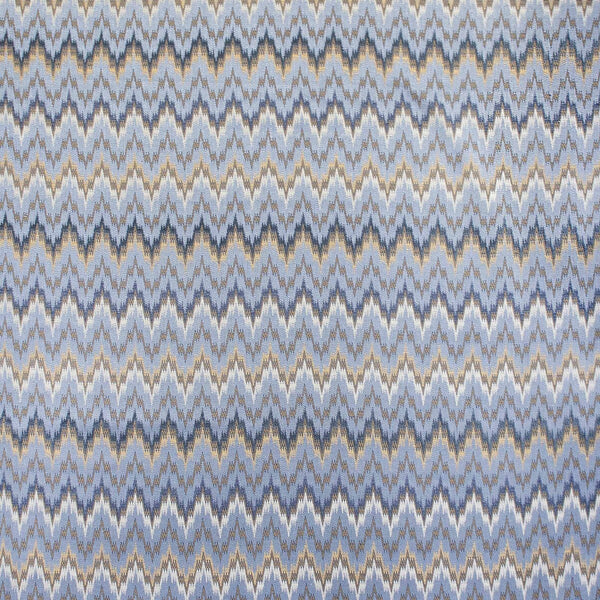 Alaior - Azul/Ocre Blue By Gaston Y Daniela | Lorenzo Castillo Ix Hesperia | Flamestitch Upholstery