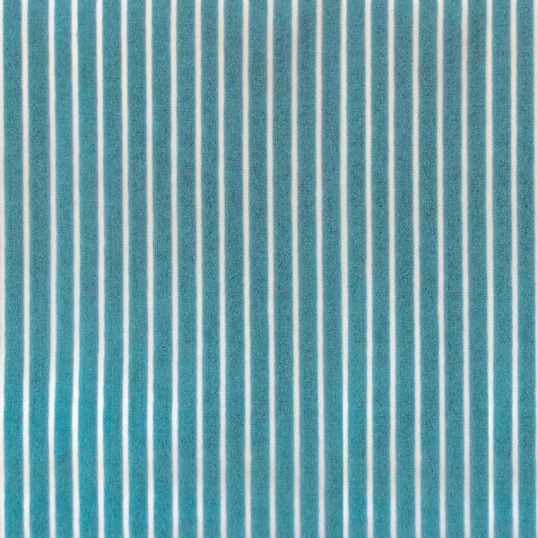 Mayrit - Azul Agua Turquoise By Gaston Y Daniela | Lorenzo Castillo Ix Hesperia | Stripes Upholstery Velvet