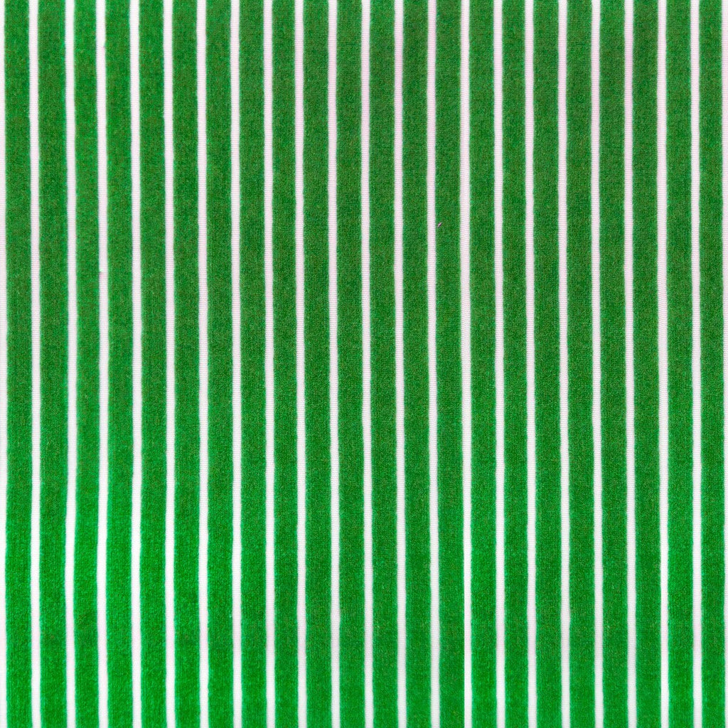 Samples and Purchasing available for Mayrit - Verde Cesped Green By Gaston Y Daniela | Lorenzo Castillo Ix Hesperia | Stripes Upholstery Velvet at Designer Wallcoverings and Fabrics