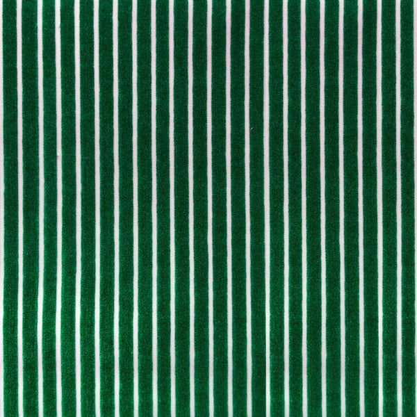 Mayrit - Verde Carruaje Green By Gaston Y Daniela | Lorenzo Castillo Ix Hesperia | Stripes Upholstery Velvet