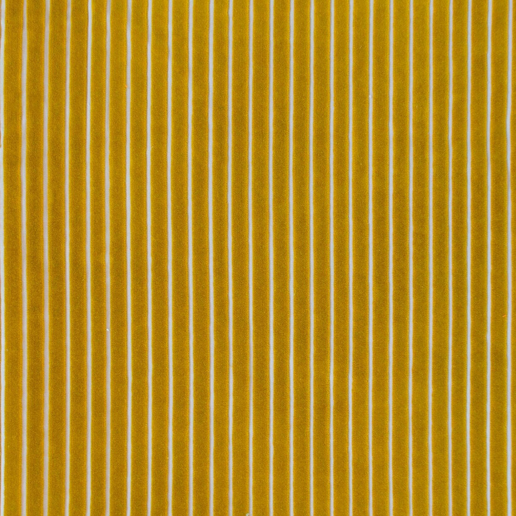 Samples and Purchasing available for Mayrit - Aceite Gold By Gaston Y Daniela | Lorenzo Castillo Ix Hesperia | Stripes Upholstery Velvet at Designer Wallcoverings and Fabrics