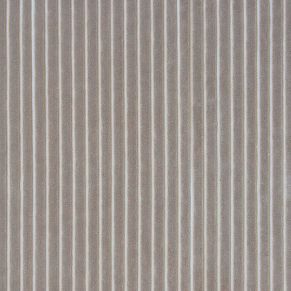 Mayrit - Castor Taupe By Gaston Y Daniela | Lorenzo Castillo Ix Hesperia | Stripes Upholstery Velvet