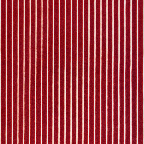 Mayrit - Rojo Red By Gaston Y Daniela | Lorenzo Castillo Ix Hesperia | Stripes Upholstery Velvet