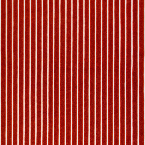 Mayrit - Teja Rust By Gaston Y Daniela | Lorenzo Castillo Ix Hesperia | Stripes Upholstery Velvet