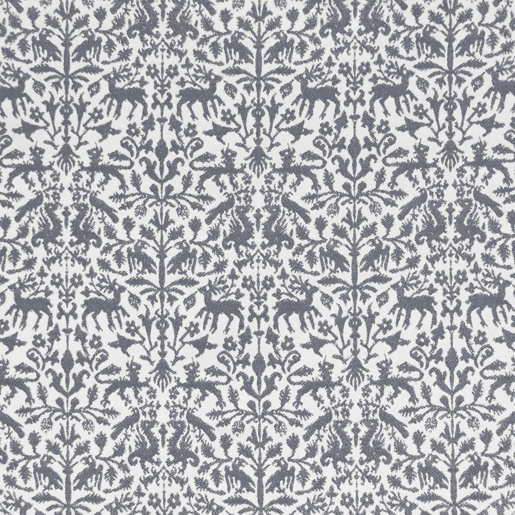 Samples and Purchasing available for Augusta Emerita - Gris White By Gaston Y Daniela | Lorenzo Castillo Ix Hesperia |Animal/Insects Damask Upholstery  at Designer Wallcoverings and Fabrics