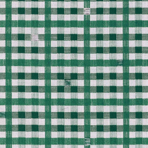 Trajano - Verde Oscuro White By Gaston Y Daniela | Lorenzo Castillo Ix Hesperia |Check/Houndstooth Geometric Upholstery