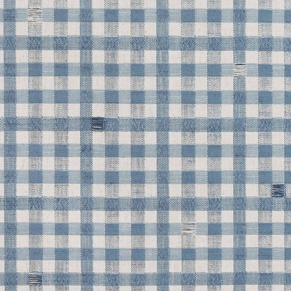 Trajano - Azul Claro White By Gaston Y Daniela | Lorenzo Castillo Ix Hesperia |Check/Houndstooth Geometric Upholstery
