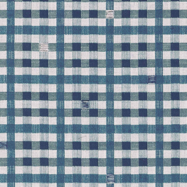 Trajano - Azul Plomo White By Gaston Y Daniela | Lorenzo Castillo Ix Hesperia |Check/Houndstooth Geometric Upholstery