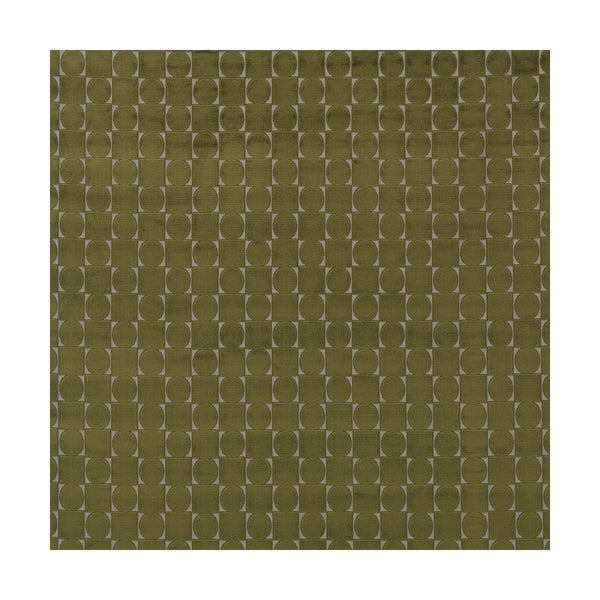 Luigi - Verde Olive Green By Gaston Y Daniela | Lorenzo Castillo Iii |Modern Geometric Upholstery Velvet