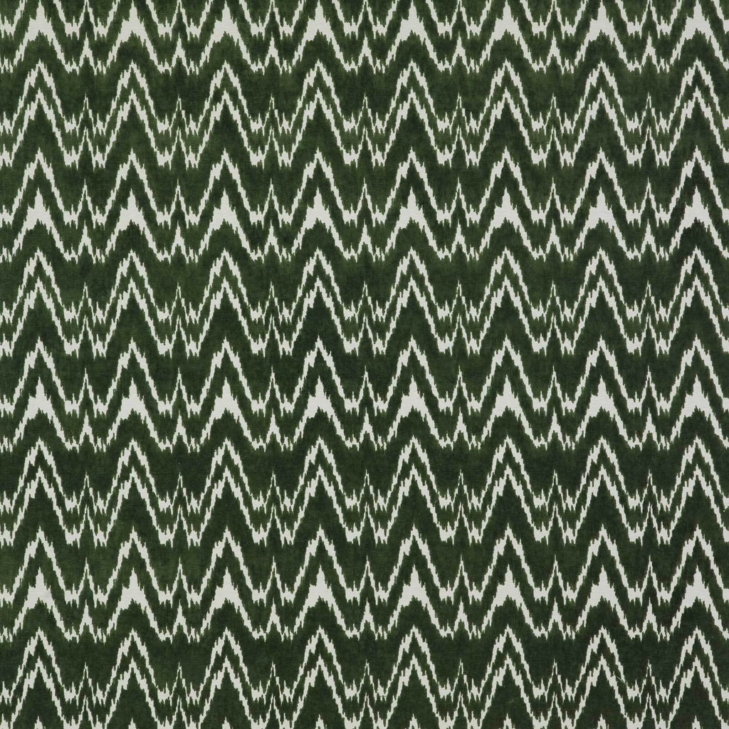 Janano - Verde Green By Gaston Y Daniela | Lorenzo Castillo Vii The Rectory |Flamestitch Ikat/Southwest/Kilims Upholstery