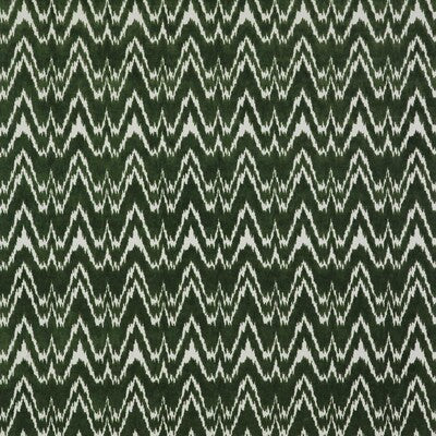 Janano - Verde Green By Gaston Y Daniela | Lorenzo Castillo Vii The Rectory |Flamestitch Ikat/Southwest/Kilims Upholstery