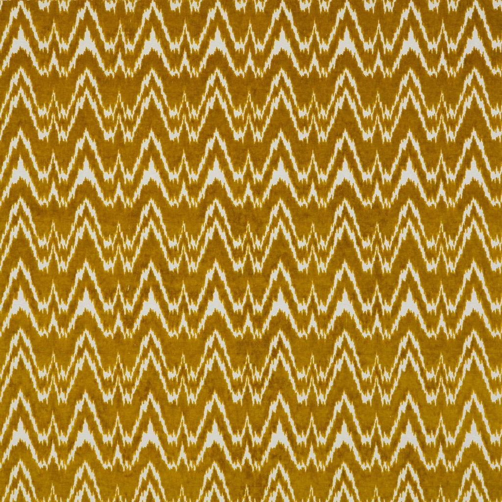 Janano - Oro Yellow By Gaston Y Daniela | Lorenzo Castillo Vii The Rectory |Flamestitch Ikat/Southwest/Kilims Upholstery