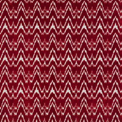 Janano - Rojo Red By Gaston Y Daniela | Lorenzo Castillo Vii The Rectory |Flamestitch Ikat/Southwest/Kilims Upholstery