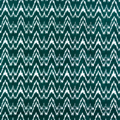 Samples and Purchasing available for Janano - Verde Oscuro Green By Gaston Y Daniela | Lorenzo Castillo Vii The Rectory |Flamestitch Ikat/Southwest/Kilims Upholstery  at Designer Wallcoverings and Fabrics