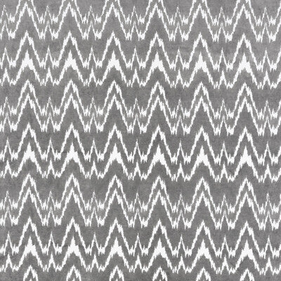 Janano - Gris Grey By Gaston Y Daniela | Lorenzo Castillo Vii The Rectory |Flamestitch Ikat/Southwest/Kilims Upholstery