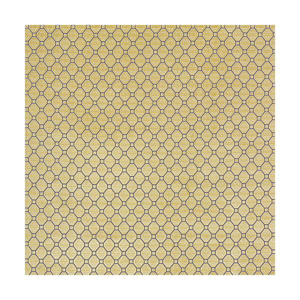 Calabrez - Amarillo Yellow By Gaston Y Daniela | Lorenzo Castillo Iii |Modern Geometric Upholstery Velvet