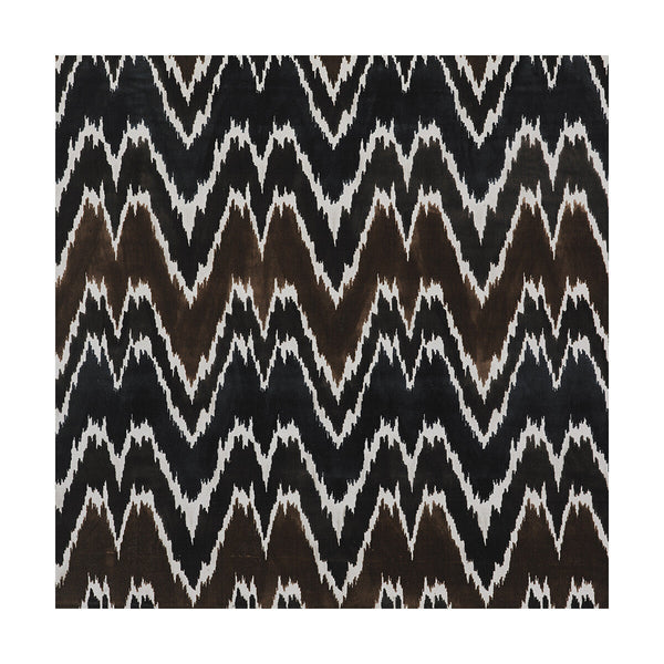 Alejandro - Marino/Chocolate Multi By Gaston Y Daniela | Lorenzo Castillo Iii |Flamestitch  Upholstery Velvet