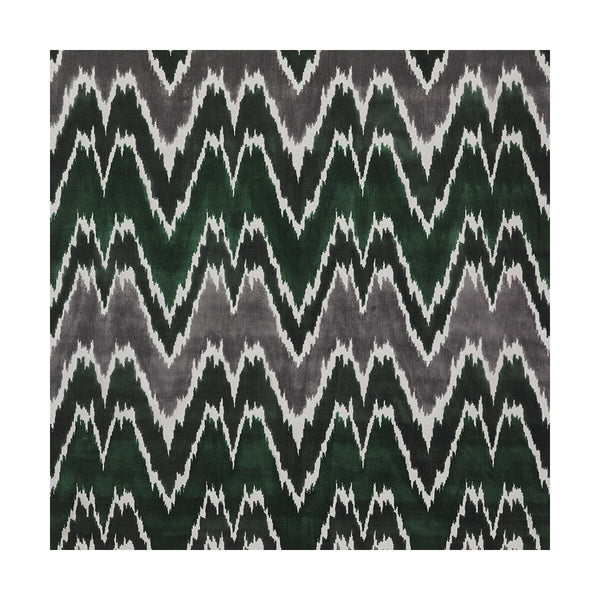 Alejandro - Verde/Gris Green By Gaston Y Daniela | Lorenzo Castillo Iii |Flamestitch  Upholstery Velvet