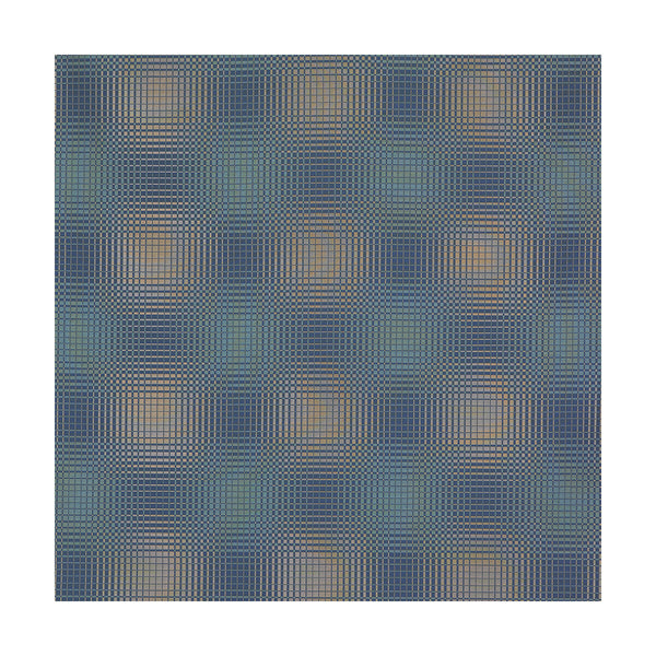 Alella - Azul/Plata Blue By Gaston Y Daniela | Lorenzo Castillo Iii |Modern Geometric Upholstery Weave
