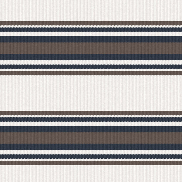 Pinilla - Crudo/Marron Ivory By Gaston Y Daniela | Lorenzo Castillo Iv | Stripes Upholstery