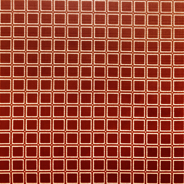 Buitrago - Teja Rust By Gaston Y Daniela | Lorenzo Castillo Iv | Plaid / Check Upholstery Velvet