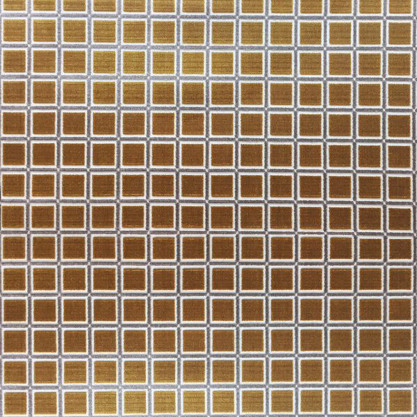 Buitrago - Oro/Tostado Camel By Gaston Y Daniela | Lorenzo Castillo Iv | Plaid / Check Upholstery Velvet