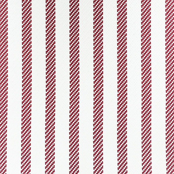 Isidro - Rojo Burgundy By Gaston Y Daniela | Lorenzo Castillo Iv |Stripes Tone On Tone Upholstery