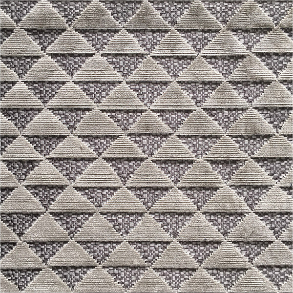 Las Cumbres - Natural Beige By Gaston Y Daniela | Lorenzo Castillo Iv |Modern Geometric Upholstery Velvet