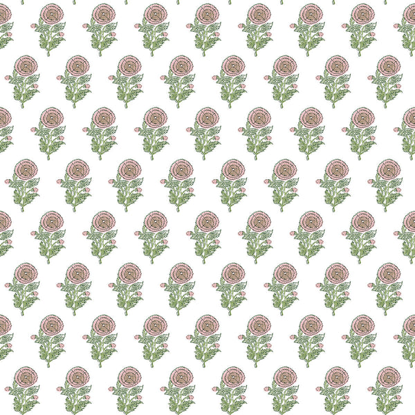 Plasencia Wp - Rosa Pink By Gaston Y Daniela | Lorenzo Castillo V |Botanical & Floral Small Scale Wallcovering Print
