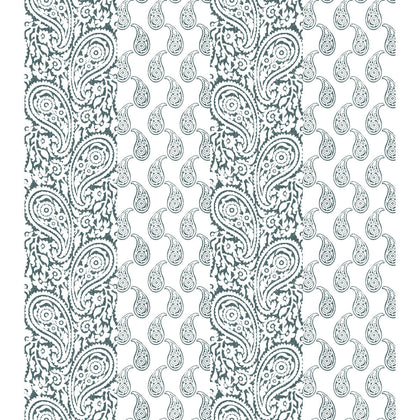 Matueca Wp - Azul Blue By Gaston Y Daniela | Lorenzo Castillo V | Paisley Wallcovering Print